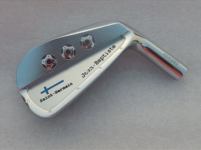 Jean Baptiste Saint Germain Irons Silver Jean Baptiste Golf Forged Irons Golf Clubs 4-9Pw R/S Flex Shaft With Head Cover