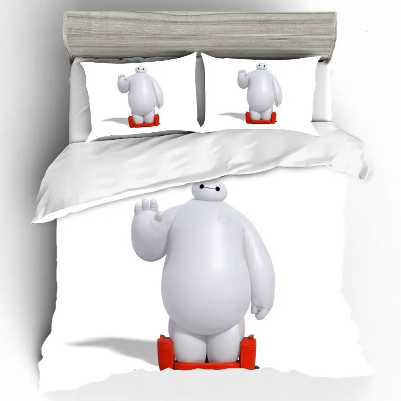 Домашний текстиль постельное белье свадебный подарок Sabanas King size Ropa De Cama Комплект постельного белья Постельное белье бязь поплин Baymax