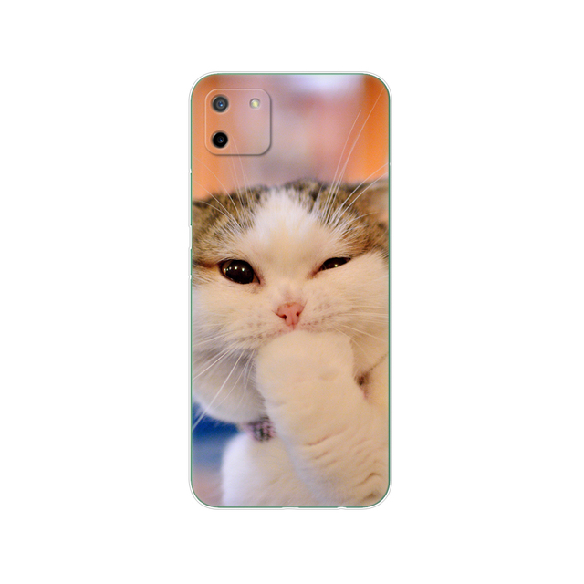 Realme C11 2021 2020 Case TPU Silicon Back Cover Phone Case For OPPO RealmeC11 C 11 Soft Case RMX3231 RMX2185 bumper 6.5inch