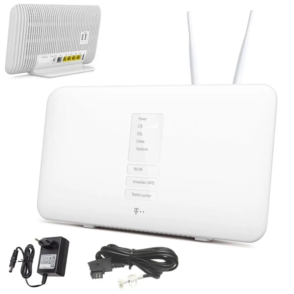 Speedport Hybrid Telekom LTE mit 2x Stabantenne маршрутизатор WLAN DSL SIM Kartenslot|pk magic|pk upspk value |