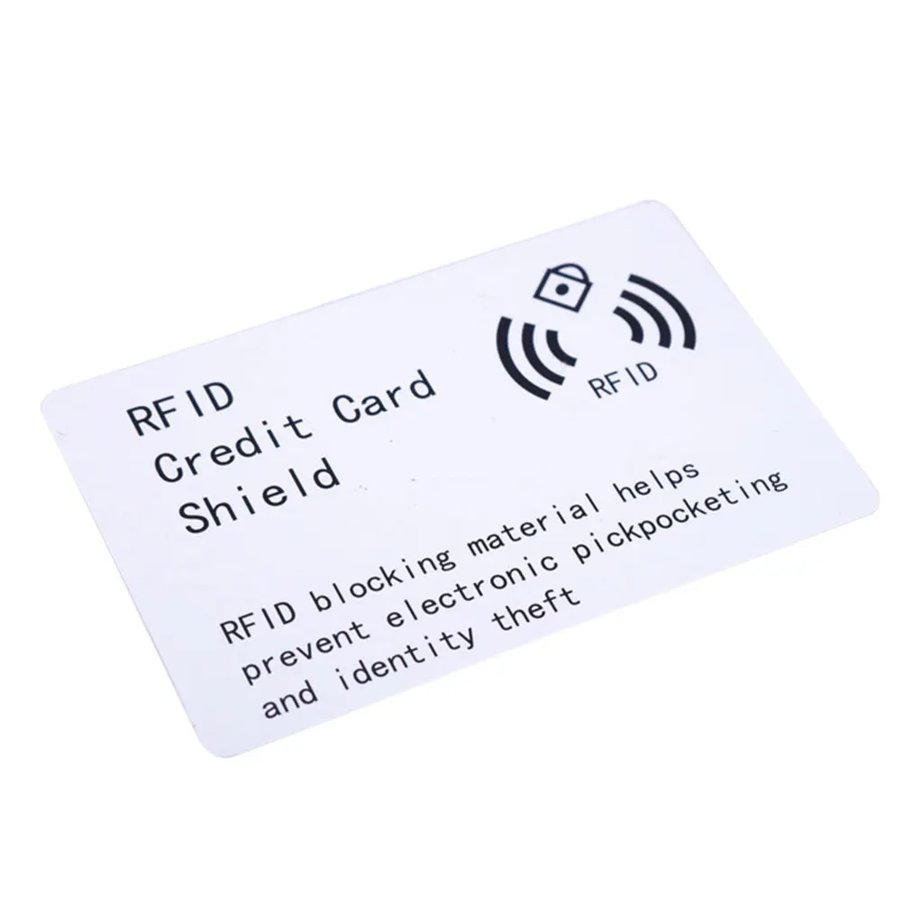 

Smart Practical Shielding Card Protective Blocking Thin Personal Information Pick Pocket Module Anti Theft NFC Access Control