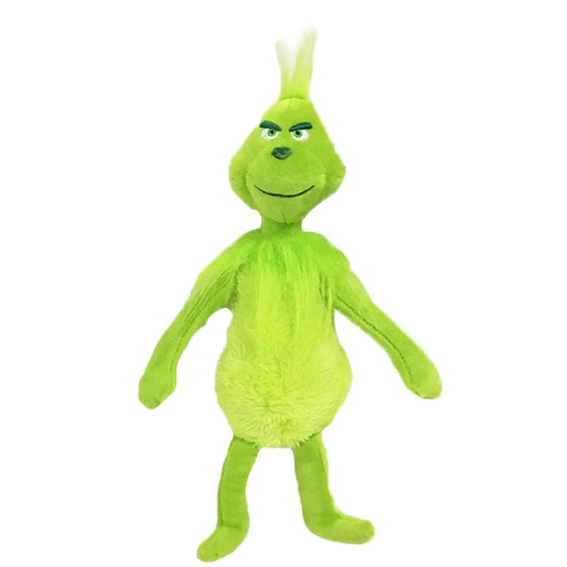 Grinch 32cm Как Гринч украла плюшевые игрушки Рождество Гринч Макс собака плюшевые куклы игрушки мягкие игрушки для детей рождественские подарки - Цвет: Grinch 32cm