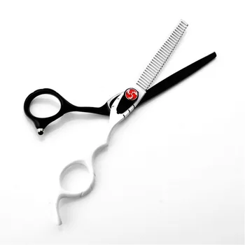 

7 inch barber Pet Dog Scissors Professional Pet Hair cut Tools scissors stainless steel salon hairdressing accessories 1pcs