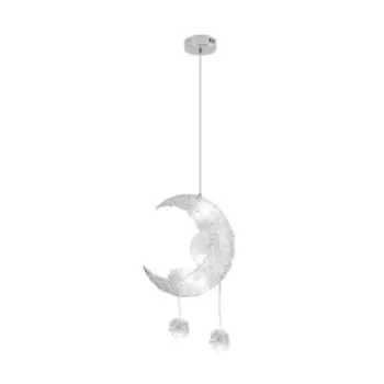

Romantic Moon Star Children Bedrooms Ceiling Lamp Chandelier Pendant Lamp Chandeliers LED Star Adjustable Hanging Lights Sale