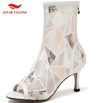 

Brand New Ladies High Heels Big Size 43 Air Mesh Elegant Women Shoes Summer Sandal Woman Boots