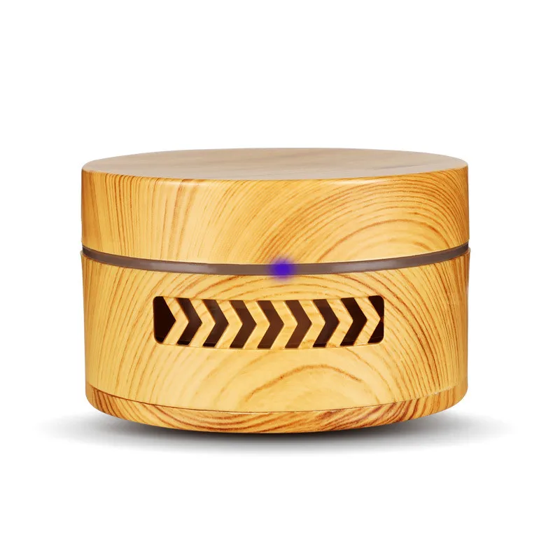 Car Accessories Interior Auto Air Freshener Purifier Perfume Mini Aroma Diffuser Wood Essential Oil Hanging Ornament Decoration - Название цвета: Light wood grain