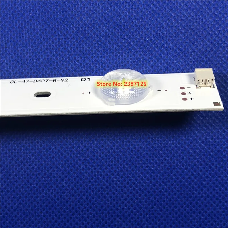 8 шт./компл. светодиодные ленты для Phi lips CL-47-D407-R-V2 CL-47-D407-L-V2 DT-BCMN-U6 DB-B23-U6 для 47PFH4109/88 47pfg4109 PT470H1-DUJFFE