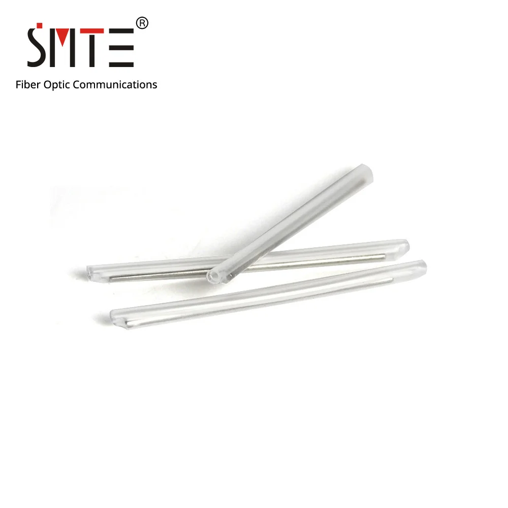 

100pcs/lot Smoove Fiber Cable shrink splice Protection 40mm 45mm 60mm FTTH Heat shrinkable Fiber Optical Splicing Protector