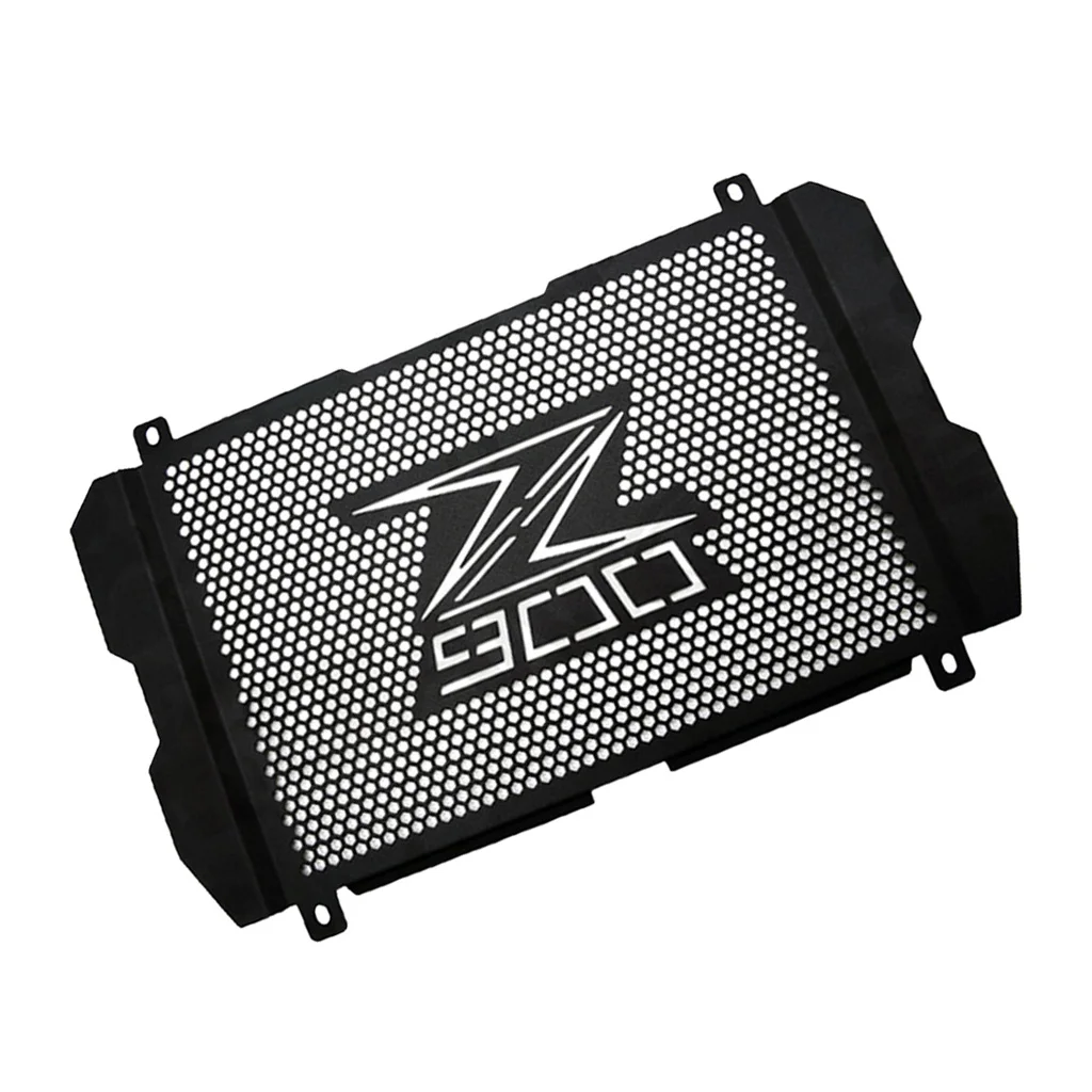 Metal Motorcycle Radiator Guard Protector Grille Grill Cover for Kawasaki Z900 Z 900 16-19 Motorbikes - Black