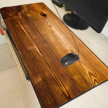 

Mairuige Wood Texture Speed Version Large Gaming Mouse Pad Locking edge Mouse Mat For Laptop Computer Desk Pad Keyboard Mat