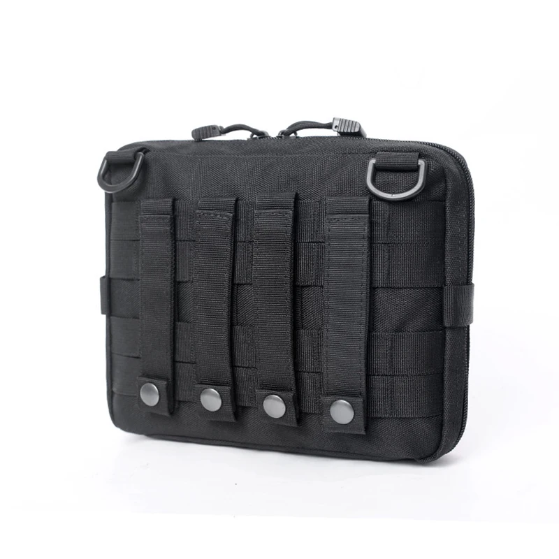 Сумка Molle, нейлоновая, черная, тактическая, большая, подсумок, органайзер, универсальный, для телефона, медик, поясная сумка, EDC, Molle, сумки
