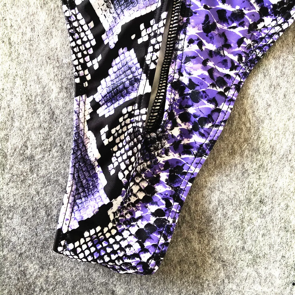 Neon Snakeprint, сдельный купальник, стринги, микро купальники для женщин, бандаж, сексуальный купальный костюм с высокой посадкой, бикини, танга, купальные костюмы