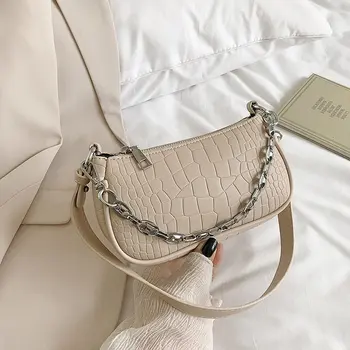 

Stone Pattern Messenger Women Bags for 2020 Fashion Tote Handbag Chain Hot Sale Shoulder Bags Purse Clutche High Quality