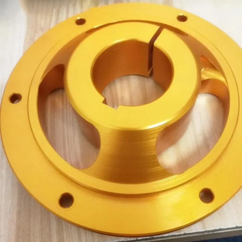 Servicio de mecanizado CNC de aluminio, anodizado a color