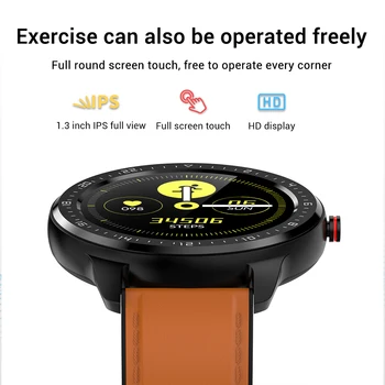 

PZ06 Smart Watch Men Full Touch Full Round HD Screen SmartWatch Android IOS Support Heart Rate Health Tracker Sport Watchs