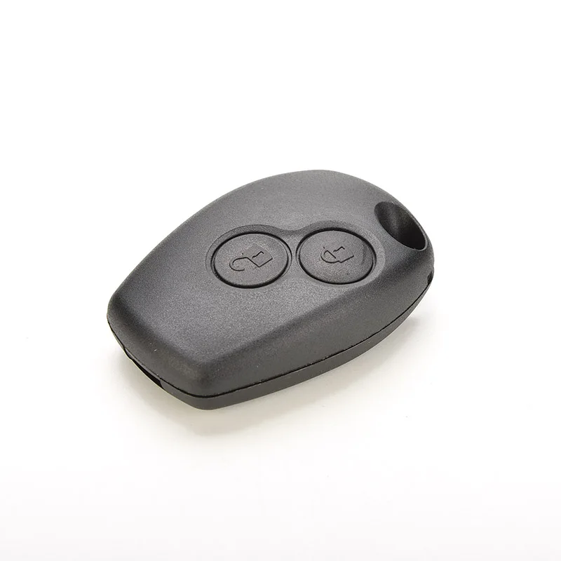 Audew 2 Buttons Remote Car Key Shell for Renault No Chip Uncut Blade Car Key Case Flip Fob Car Cover