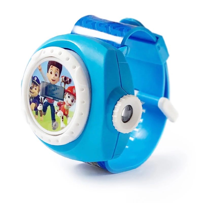 2 Paw Patrol игрушки проекционные часы фигурка Щенячий патруль день рождения Аниме Фигурка патруль собака Patrulha Canina детский подарок - Цвет: 2