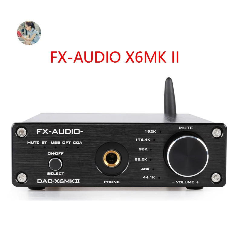 

FX-AUDIO Hi-Fi Bluetooth аудио DAC/AMP усилитель чип ESS9018 поддерживает USB/коаксиальный/оптический вход AC110/220V