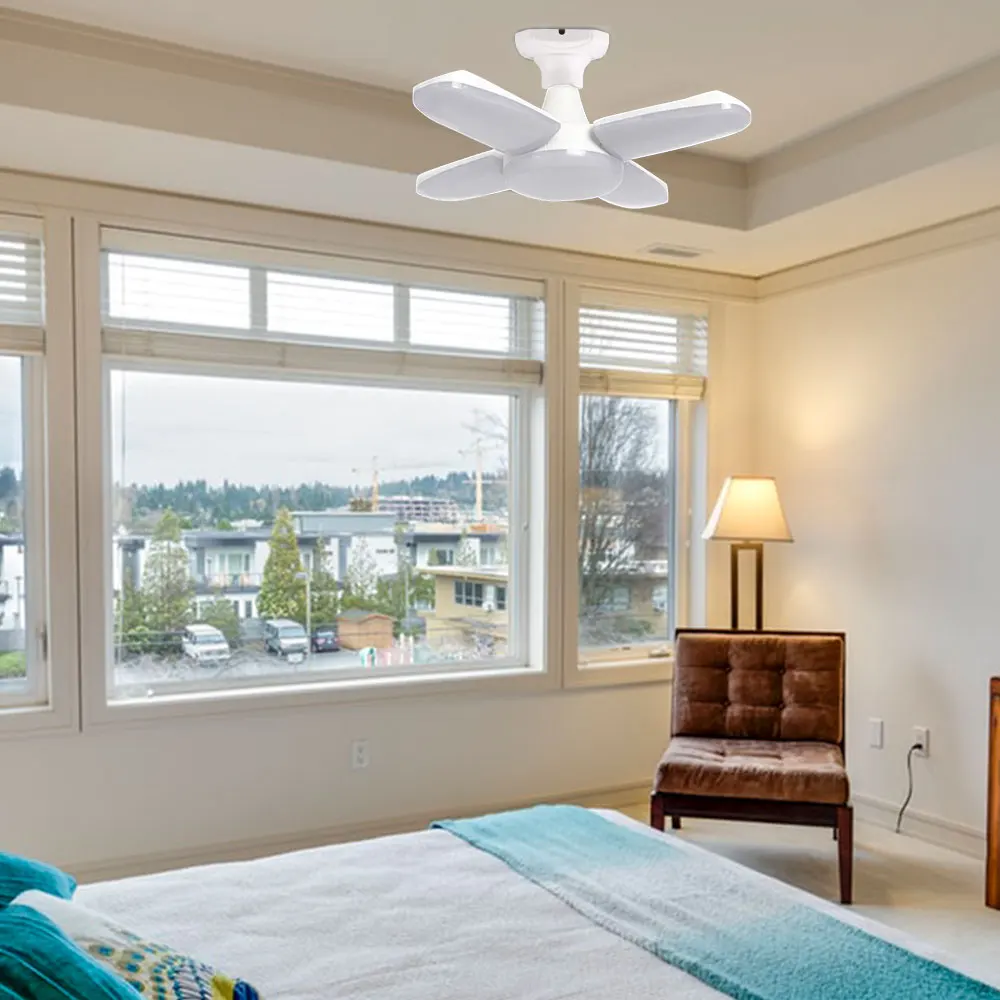 AC85-265V вентилятор высокой интенсивности светодиодный светильник E27 база светодиодный деформируемый светильник 60 Вт регулируемый гаражный светильник светодиодный подвесной светильник s