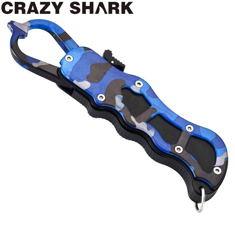 Crazy Shark, захват для губ, профессиональный держатель для рыбы, 16,5 см, алюминиевый захват для рыбы, губная рукоятка инструменты