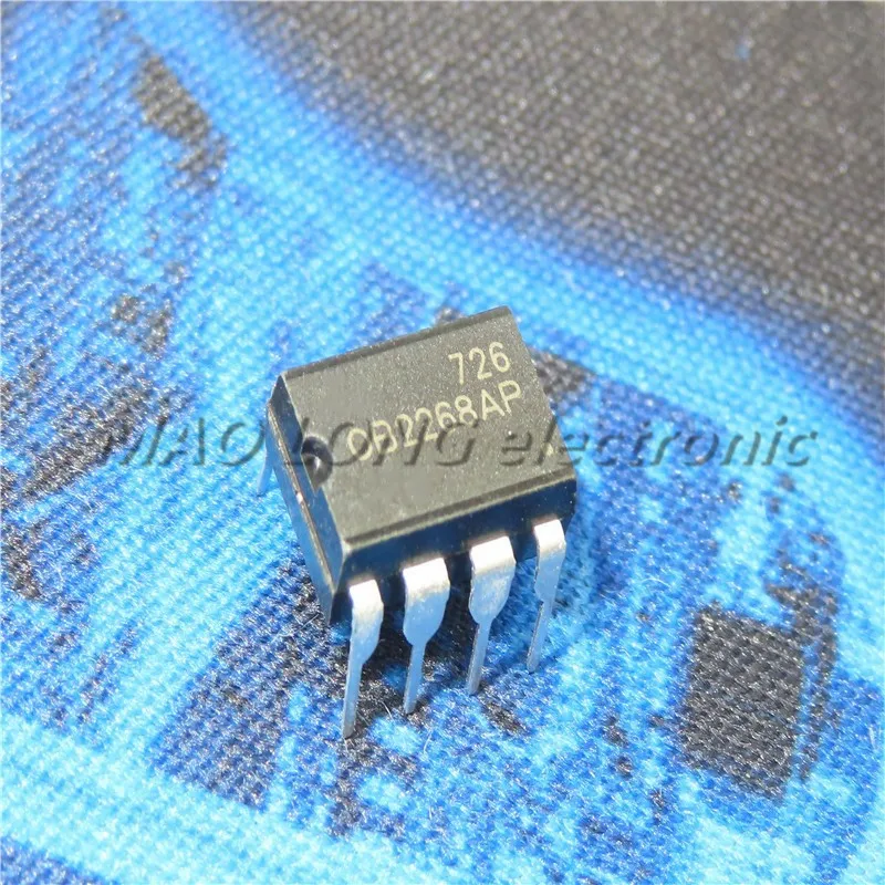 10PCS/LOT OB2268 OB2268AP DIP-8 LCD power management chip new original In Stock | Электронные компоненты и