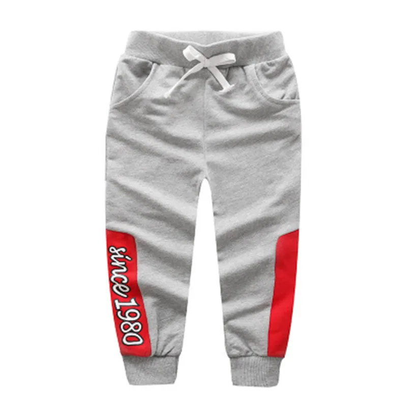 Модные Штаны для мальчиков и девочек; хлопковая теплая одежда для подростков; Повседневные детские штаны; осенне-зимние штаны; леггинсы; брюки с рисунком - Цвет: 5
