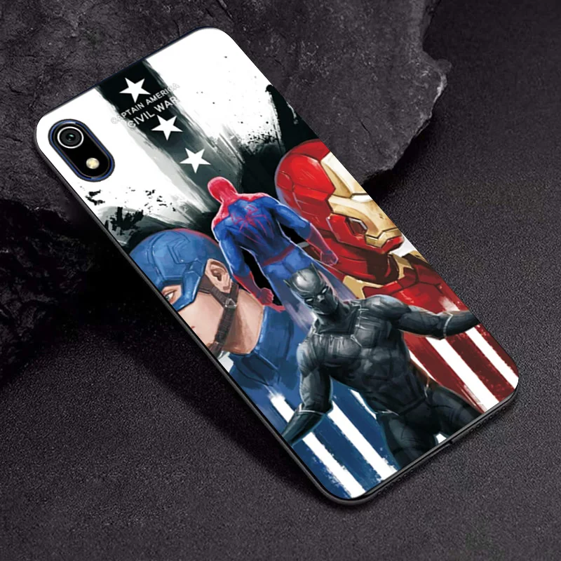 TPUBLK632 Черный чехол ТПУ для Xiaomi Redmi 7 A Redmi7A чехол Redmi 4A 5A 6A 8A принципиально для Xiaomi Redmi 7A 5,45 ''Redmi 5, 6, 7, 8, 5 Plus чехол s - Цвет: TPUBLK632