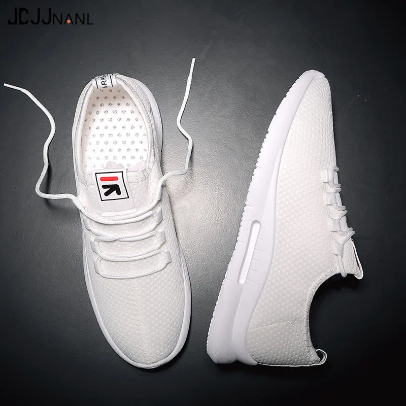 Autumn Winter Sneakers Men Cool Jogging Running Shoes Outdoor Comfortable Sport Trainers Hollow Thick Sole Male Footwear |