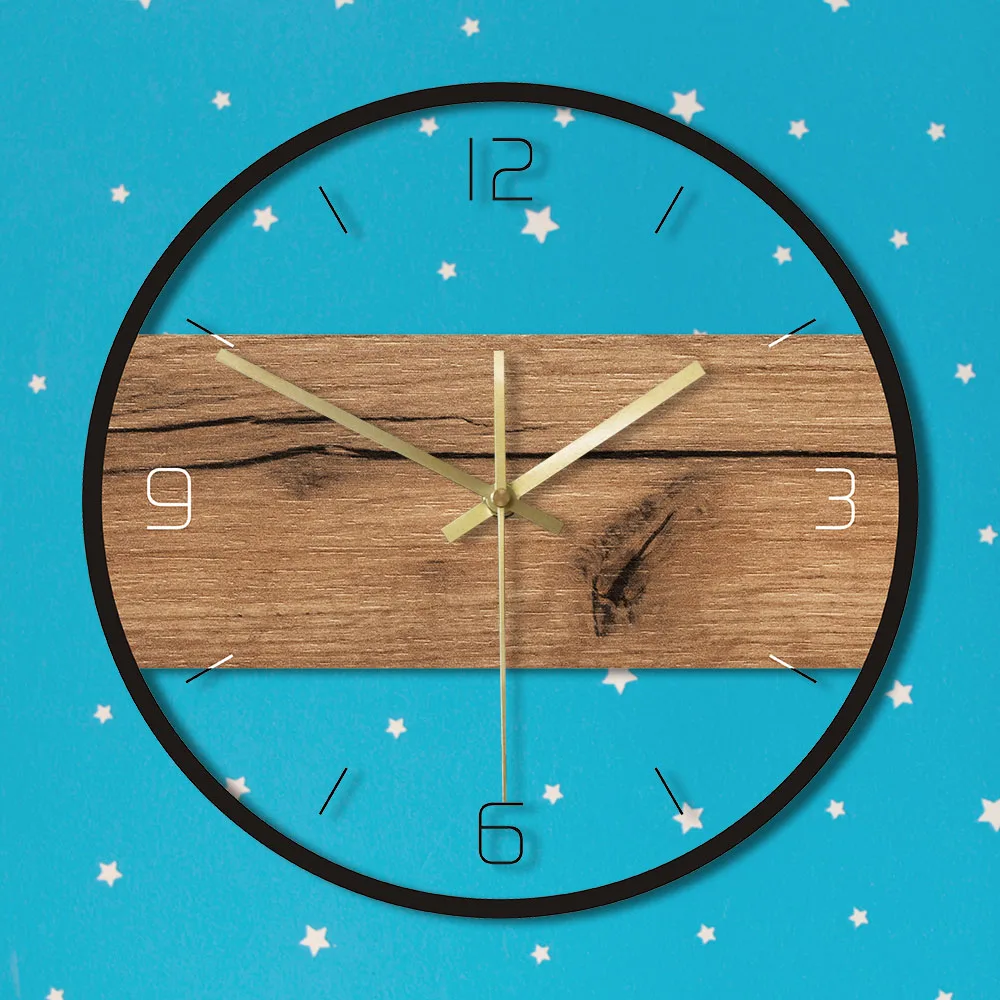 Old Wood Pattern Texture Acrylic Wall Clock Rustic Wood Cabin Country Wall Decor Old Wood Pattern Texture Acrylic Wall Clock Rustic Wood Cabin Country Wall Decor