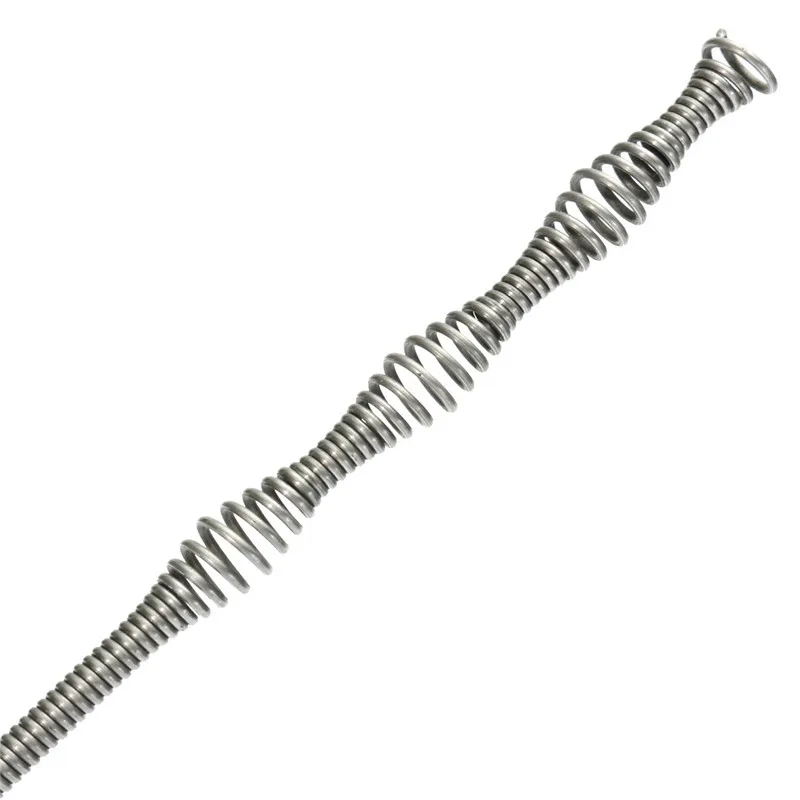 Очиститель Слива 1/" дюймов x 13 футов портативный канализационный засоритель кабельный шнек сантехника для ванной комнаты кухонные инструменты для удаления