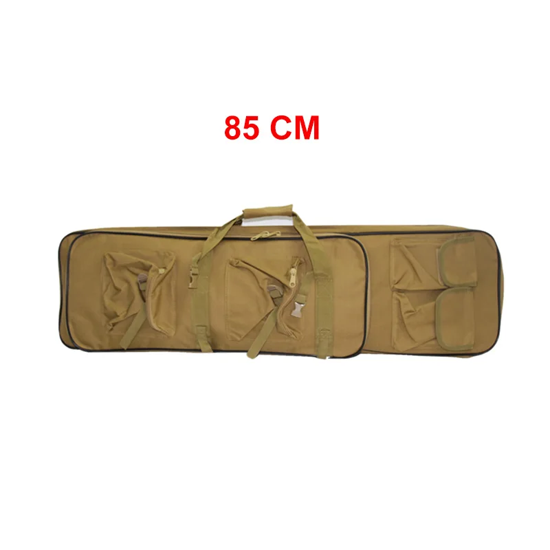85cm sand Открытый военный 85 95 120 см охотничий чехол для винтовки ружья тактический страйкбол нейлон квадратный переноска двойная защита винтовки мягкая сумка рюкзак - Цвет: 85cm sand