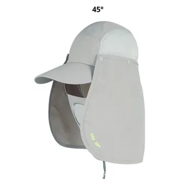 

Outdoor Peaked Cap Sun Protection Hat Breathable Quick-drying Hat Multifunctional Sports Cap for Fishing Hiking