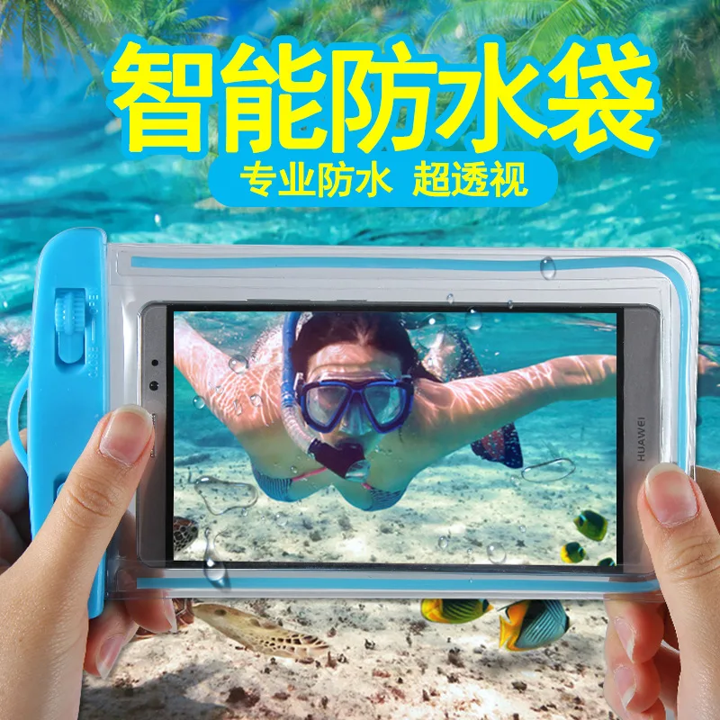 

Universal Clear Mobile Phone Dry Pouch Waterproof PVC Cell Phone Bag for Swimming Diving Water Sports Phone Case Bag set