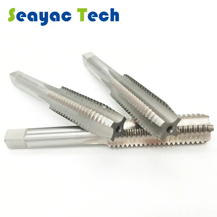 

HSS Straight Fluted Hand Tap 3pcs/Set high speed steel tap inch size 5/32"*32, 5/16"*18, 5/16"*24, and 3/8"*16 available