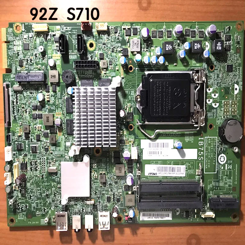 

IB75S For Lenovo Edge 92Z S710 Motherboard 03T6613 PIB75F 11091-1M IB75S 48.3HF05.01M Mainboard 100%tested fully work