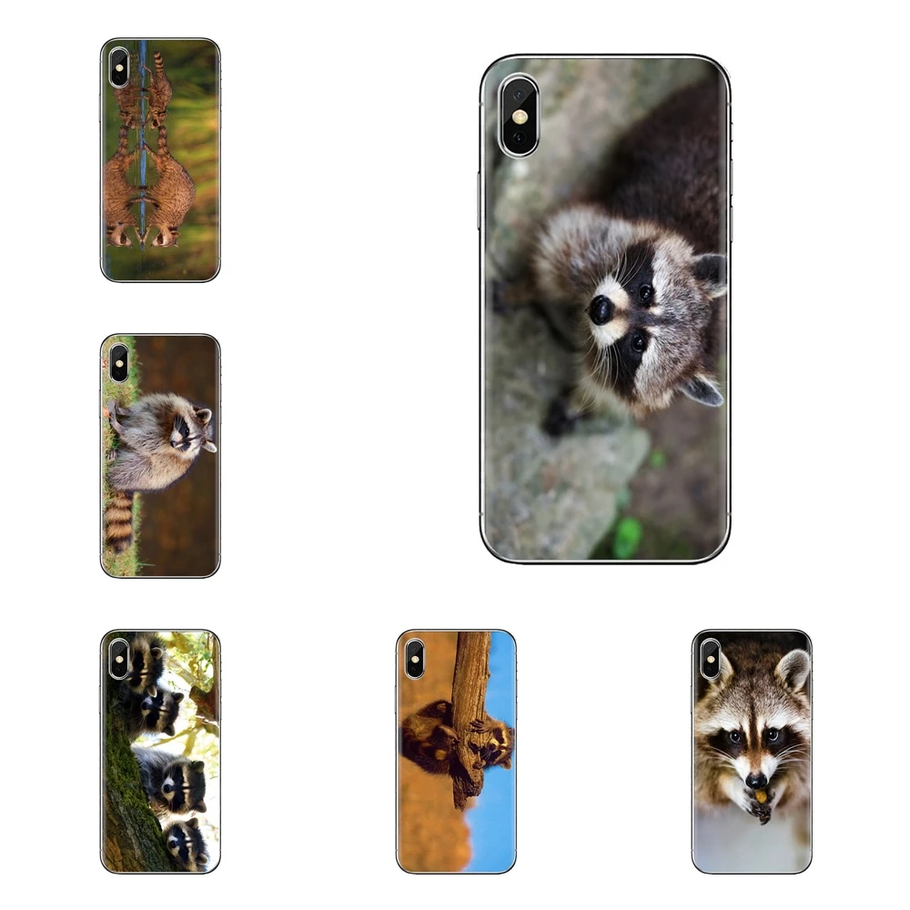 Чехол для телефона Kawaii Baby еноты печать iPod Touch Apple iPhone 11 Pro 4 4S 5 5S SE 5C 6 6S 7 8 X XR XS Plus Max |
