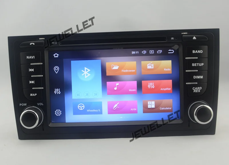 

Octa core IPS screen Android 9.0 Car DVD GPS radio Navigation for Audi A6 S6 RS6 1998-2004 with 4G/Wifi DVR OBD mirror link