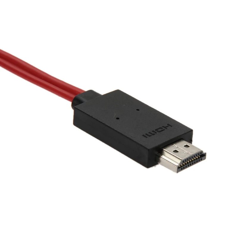 HAWEEL 2 М Full HD 1080P Micro-USB MHL+ USB разъем к HDMI адаптер HDTV адаптер конвертер кабель для Galaxy S II/i9100/i91