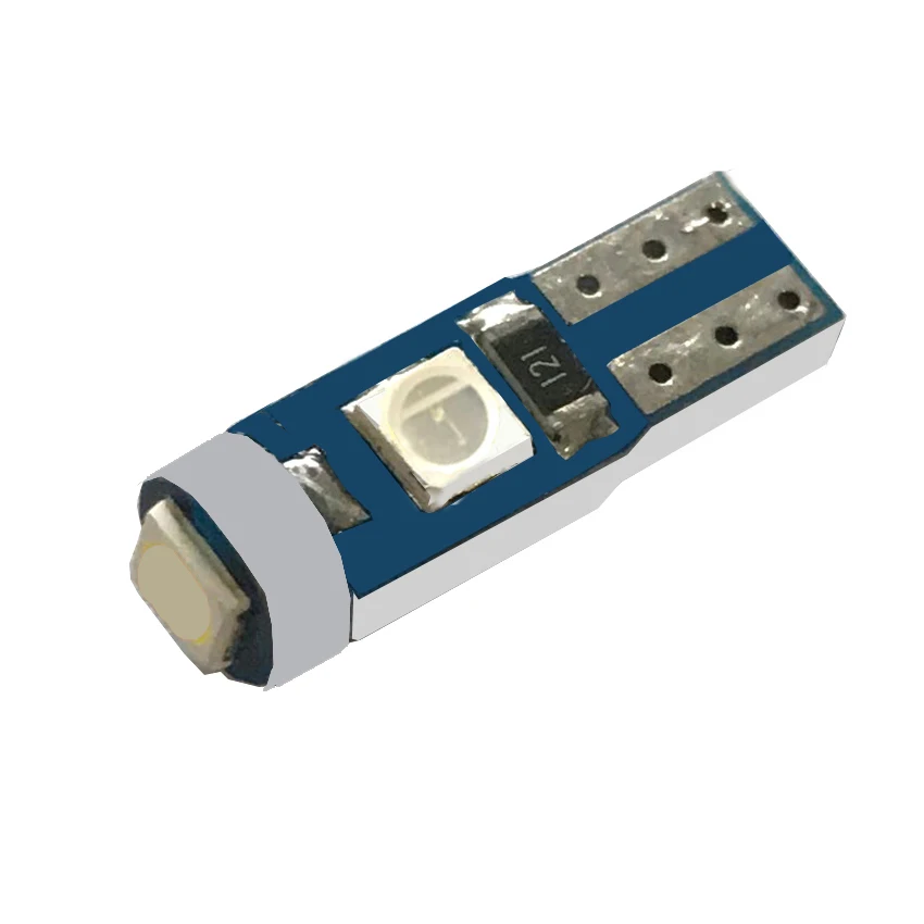10 шт. 12 В canbus T5 58 74 286 W1.2W супер яркий 3030 светодиодный 3SMD Клин светильник приборной