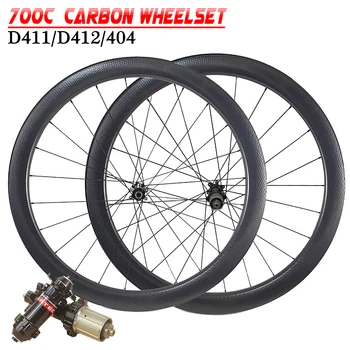 

Carbon Dimple Wheels 45mm Depth Carbon Wheelset Disc Brake Wheels Clincher Tubular 700C Wheelset D411/D412/404 Carbon Wheel