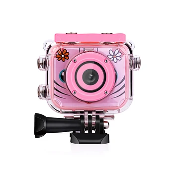 

Kids Digital Video Camera Action Sports Camera 1080P 12MP Waterproof 30M Christmas Gift New Year Present for Children Boys Girls