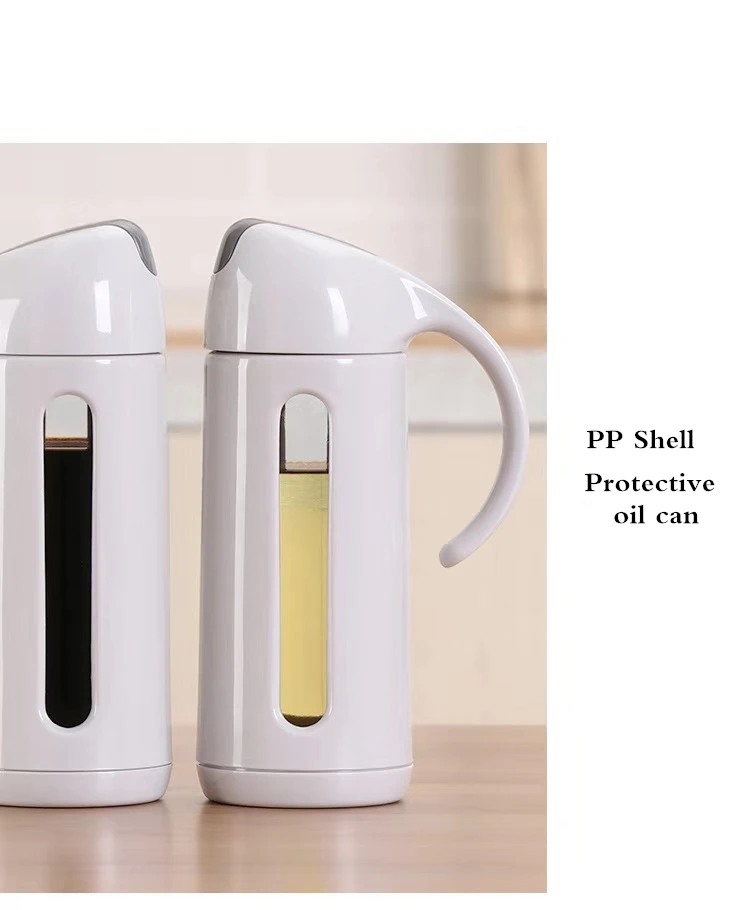 High Quality Glass Oil Bottle Leak-proof Cooking Seasoning Bottle Dispenser Sauce Bottle Vinegar Bottle oil dispenser Kitchen su