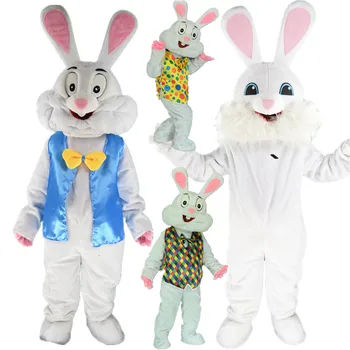 

cosplay costumes Cakes Professional Easter Bunny Mascot costume Bugs Rabbit Hare Easter Adult Mascot