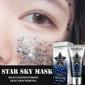 

Star Mask Glitter Peel Off Mask Blackhead Removal Mask Shrink Pores Firming Moisturizing Mask Oil Control Skin Care New