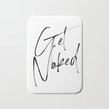 

Get Naked Home Decor Art Bath Mat Bathroom Kitchen Bedroon Floor Mat Home Entrance Rugs Kids Prayer Mat 40*60cm