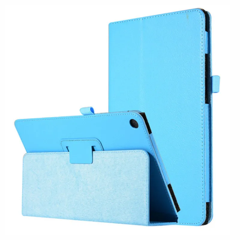 light blue Флип-Стенд кожаный чехол для Xiaomi mi Pad 4 mi pad4 10," планшетный ПК для mi Pad4 Plus mi pad 4 Plus 10,1 дюймов, защитный чехол - Цвет: light blue