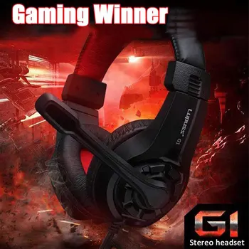 

G1 Gaming Headset PS4 Headphone Game Earphones Wired Bass Stereo Casque with Microphone For PS4 New Xbox One Laptop Tablet Gamer