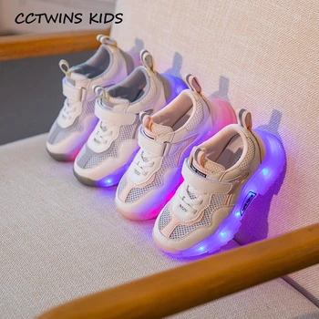 

Kids Light Shoes 2020 Spring Children Fashion Led Light Shoes Baby Girls Brand Casual Sneakers Boys Sport Trainers LED119