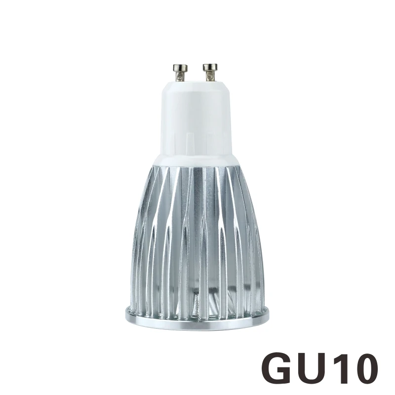 GU10 COB Светодиодный прожектор 3 Вт 5 Вт 7 Вт 10 Вт светодиодные лампы E27 E14 GU10 GU5.3 220 В MR16 Cob Светодиодная лампа, теплый белый свет холодный белый лампада Светодиодная лампа - Испускаемый цвет: GU10