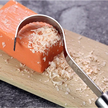 

New Chocolate Scraper Stainless Steel Cheese Grater Butter Blade Knife Cutter Useful Dessert Tool Baking Gadgets Hand Operated